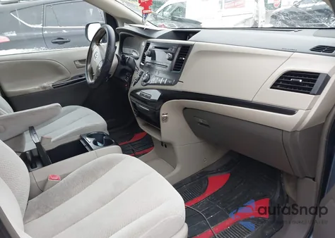 2013 Toyota Sienna Le V6 8 Passenger из США, поврежденный, VIN 5TDKK3DC8DS360564